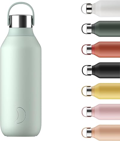Chilly's Series 2 Bottle Stainless Steel 500ml Lichen Green Double Wall