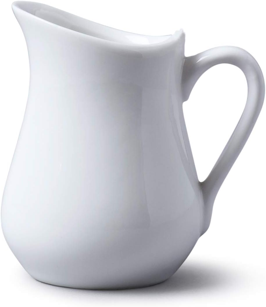 WM Bartleet & Sons 100 ml Porcelain Jug White Traditional Crockery