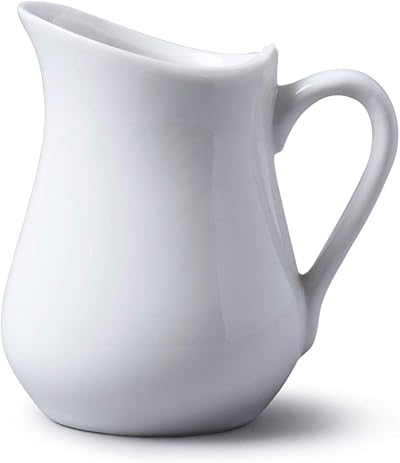 WM Bartleet & Sons 100 ml Porcelain Jug White Traditional Crockery