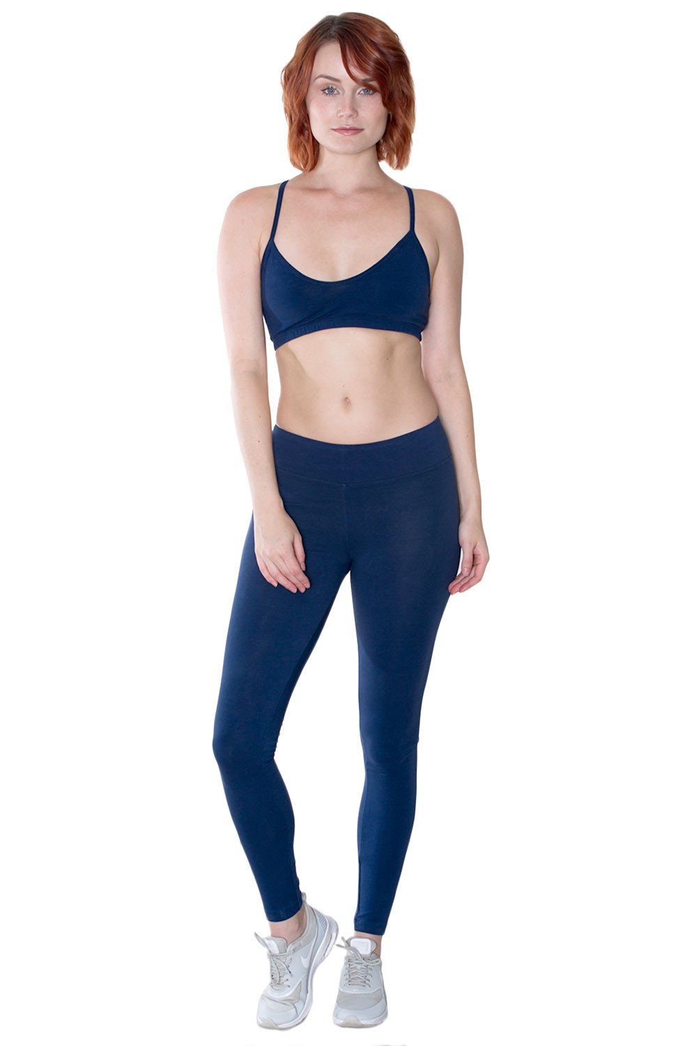 Women's InTouch Organics Made in The USA Non-GMO Organic Cotton Spandex Leggings