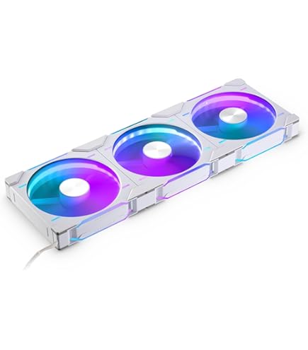 PHANTEKS ARGBファン セット(計7個) Amazon.com: Phanteks M25-120 Gen2 Reversed Blade Triple Pack, 3X