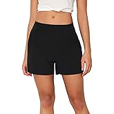 GYS Bamboo Viscose Pajama Shorts for Women, Casual Micro Mini Lounge Shorts, Soft Comfy Sleep Bottoms