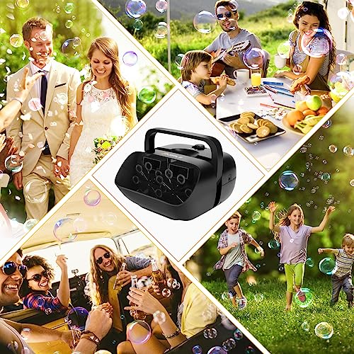 Fullware Bubble Machine, 16Wands 10000+ Bubbles Per Minute Automatic