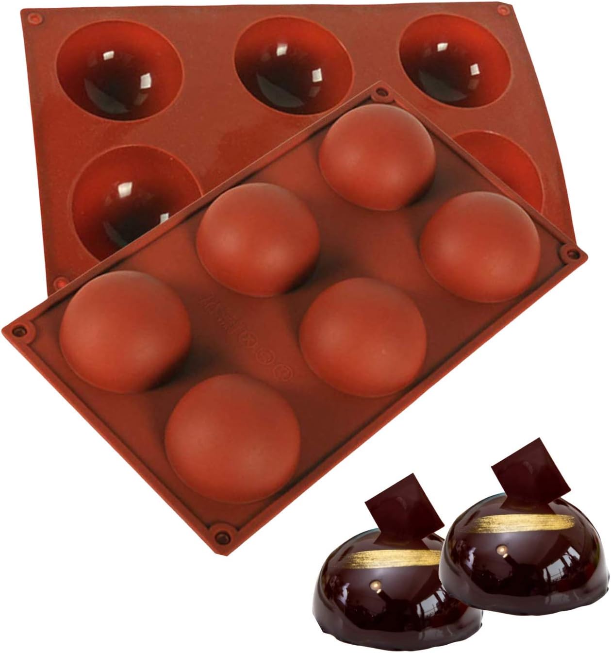 Round Shape Silicone baking Mold Chocolate Jelly Pudding Cookie Cupcake