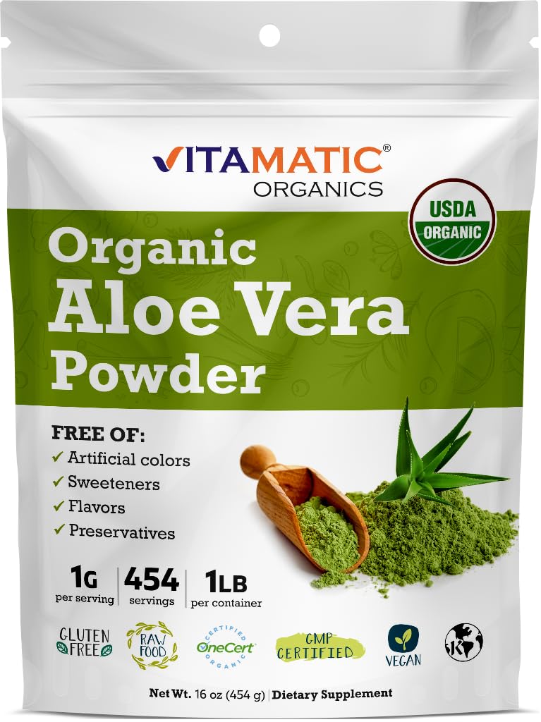 Organic Aloe Vera Powder