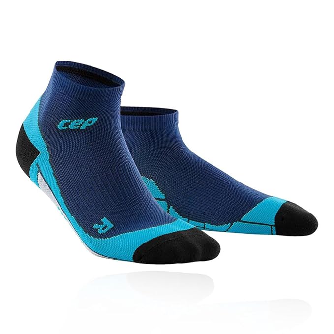 Men's Ankle Compression Running Socks - CEP Low Cut Socks for Performance