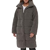 Levi's Womens Patchwork Quilted Teddy Coat