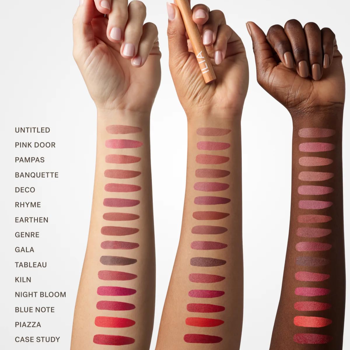 ILIA Lip Sketch Hydrating Crayon | Hydrate, Plump, Smooth, Strengthen | Long Lasting up to 12-Hours, Bleed-Resistant, Soft-Matte | Barrier-Building, Non-Toxic, Cruelty-Free (Gala)