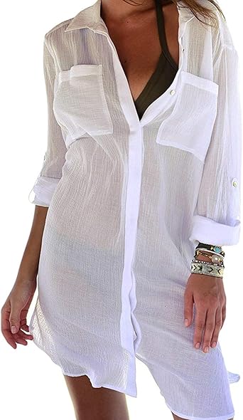 beach long sleeve cover up