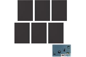 EVA Foam Sheet 300x200x3mm Black Self-Adhesive Polyester Craft Material for DIY Projects, Arts and Crafts, Gasket and Insulat