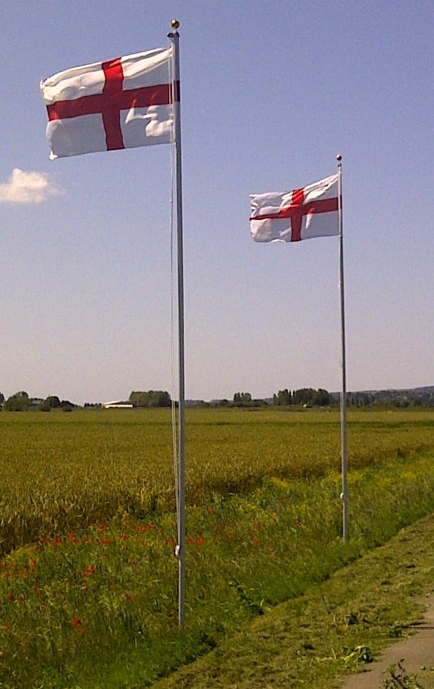 20ft Flagpole Aluminium with England Flag Amazon.co.uk Garden & Outdoors