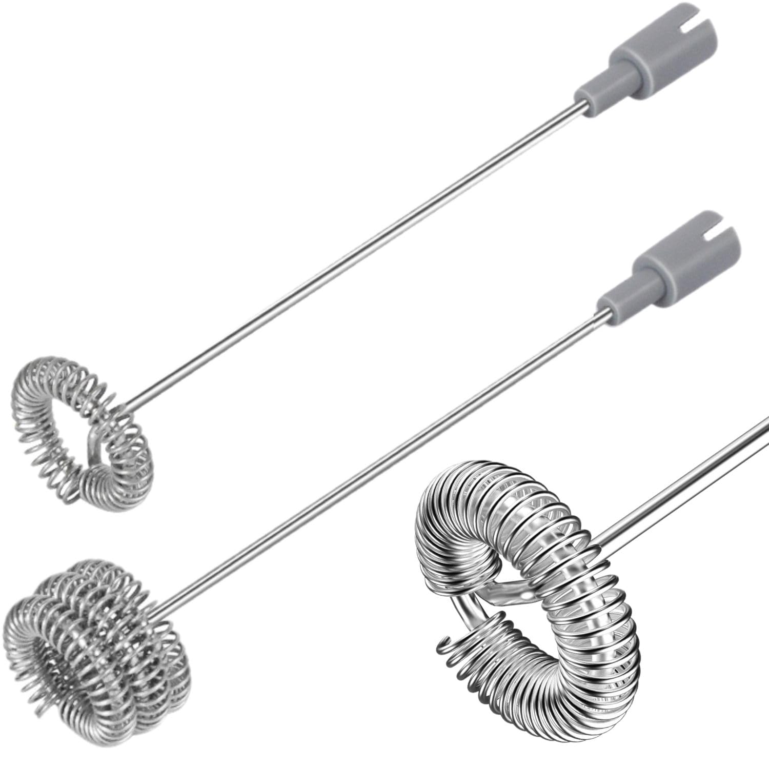 Photo 1 of 2 Pack Whisk heads frother replacements ONLY for VOMELON frother (For AAA Batteries version)
