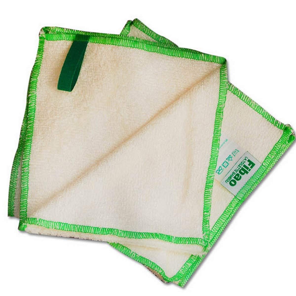 Fibao Pack of 2 Guest Towels 29 x 29 cm Ecru
