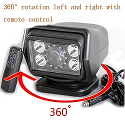 Led Search Light 7 Inch 70W 360 Degrees Rotating