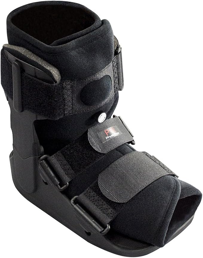 PhysioRoom Foot Ankle Fracture Boot Brace Short Lightweight Support