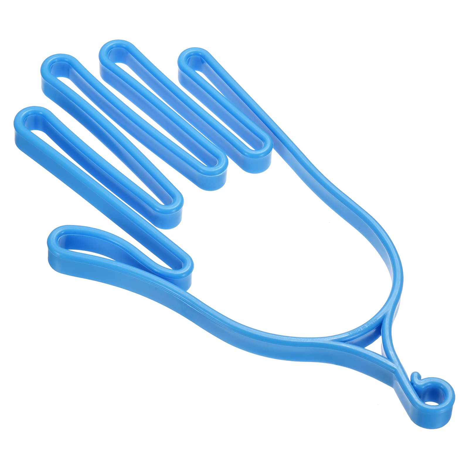 PATIKIL Golf Gloves Stretcher, 1 Pack Plastic Keeper Support Rack Holder Dryer Hanger Frame for Sports Gloves Maintenance, Blue