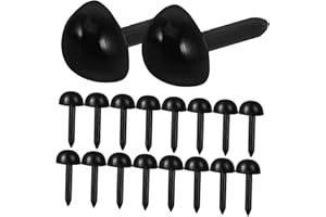 AUTSUPPL 200pcs Doll Nose Triangle Inserts for DIY Plastic Nose Stuffed Animal Crafts