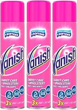 Vanish Oxi Action Upholstery & Carpet Cleaner 600ml Spring Flowers Pack of 3