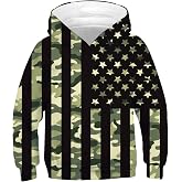 TUONROAD Boys Hoodies 3D Graphic Sweatshirt Lightweight Pullover 6-16T cool