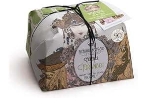 Breramilano G Cova - Artisan Italian Panettone with Pistachio Cream - Hand-wrapped Ricordi Collection - 1 Kilogram, Imported from Italy