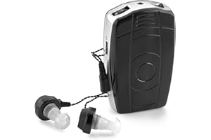 MED ca Premium Listening Amplifiers Personal Headphones Portable Device Daily Living Sports and Outdoors - AVA-68V2 Model