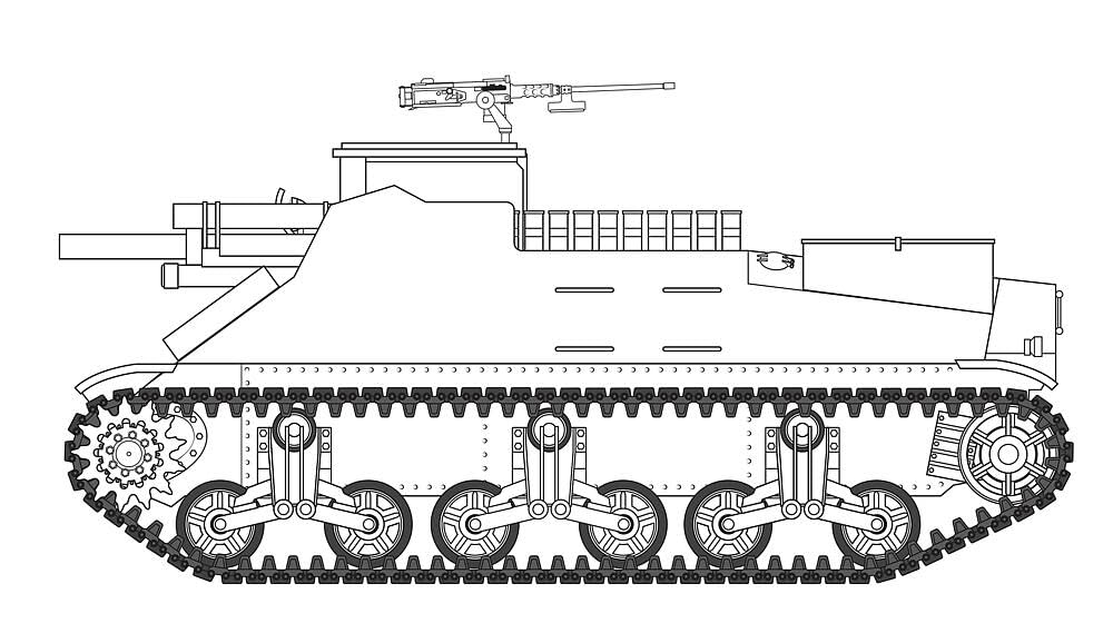 Airfix A1368 M7 Priest Model — image 1