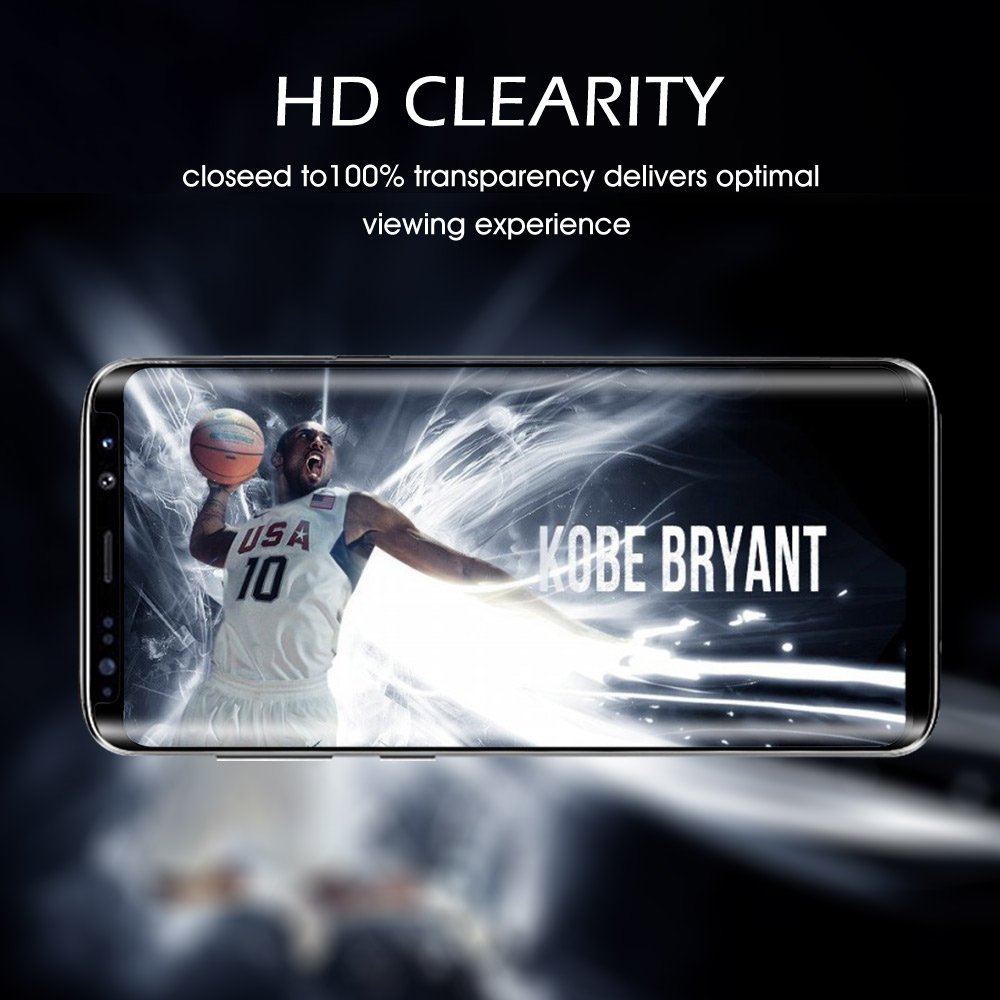 Galaxy S9 Plus Screen Protector, Galaxy S9 Plus Tempered Glass Screen Protector [3D Curved Tempered] Case Friendly for Samsung Galaxy S9 Plus 2018 released