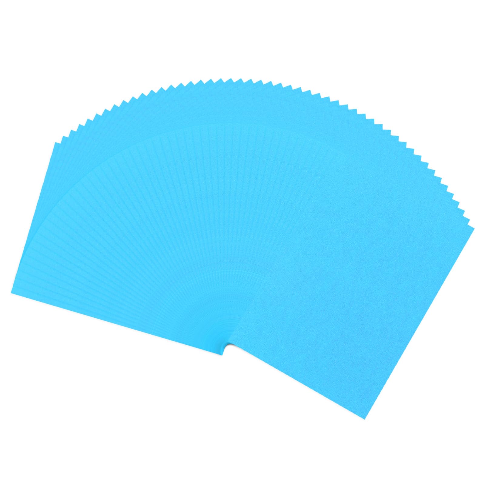 PATIKIL Origami Paper Light Blue, 200 Sheets Colored Paper 8.3 x 5.8 A5 Copy Paper 19lb/70gsm Double Sided Colorful Print Paper Bulk for Crafting Supplies Printer