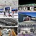 CREATE BRIGHT 60W Motion Activated Ceiling Light for Garage, Warehouse,Workshop,Basement and Others, High Power LED Light Bulb E26 Medium Base 6000 Lumen,6000K Daylight