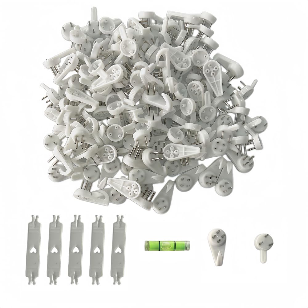 WYAN Picture Hanging Kit for Picture Frame Fixing,for Hard Wall Pictures Frame Easel (MNGHGG-150)