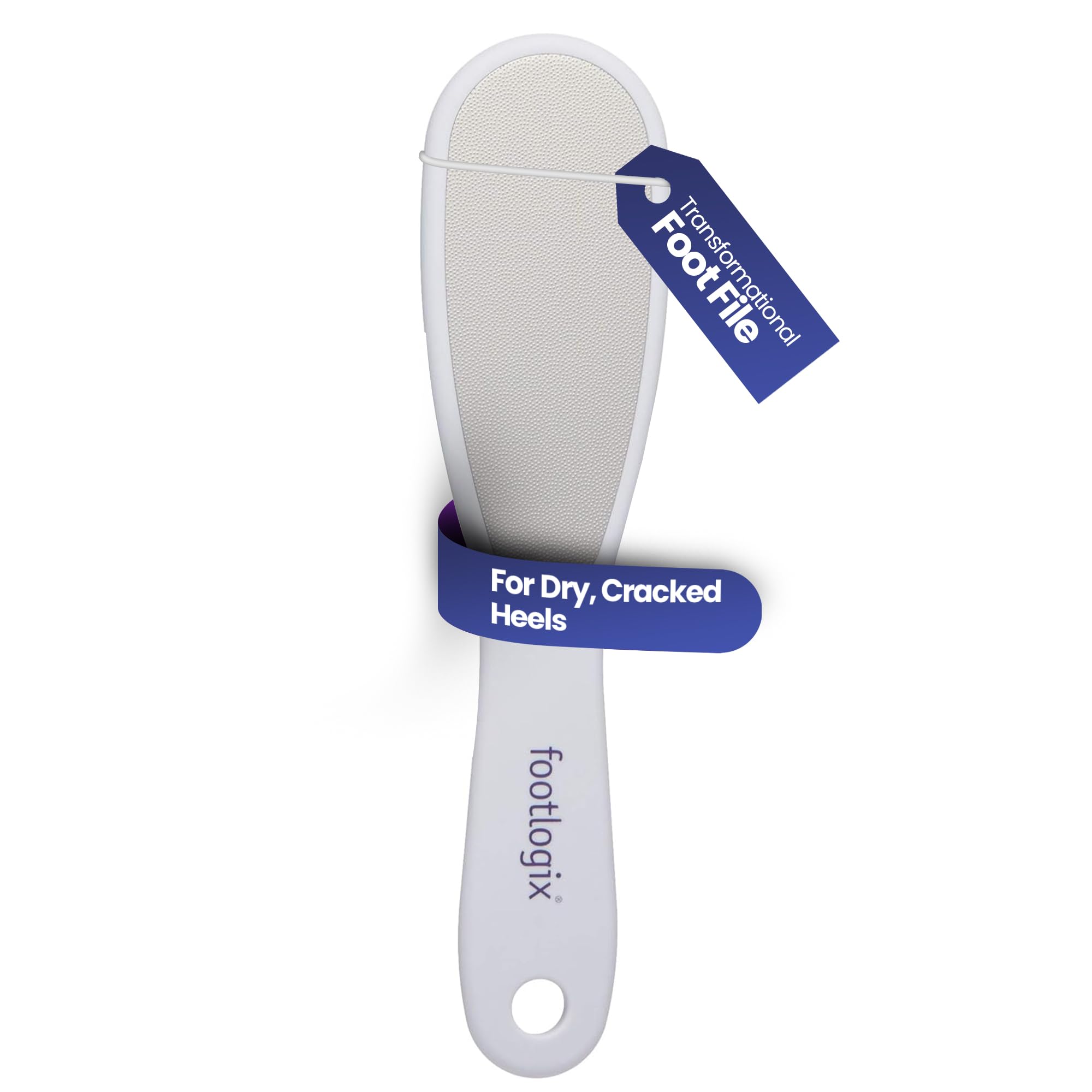 Footlogix Double Sided File with Rubberised Handle by Footlogix