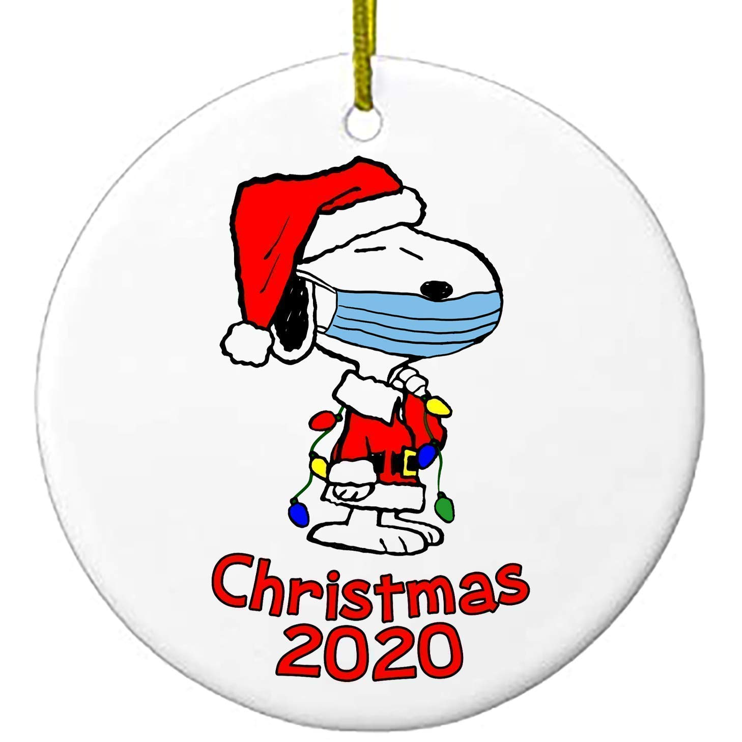 snoopy baby first christmas ornament