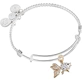 Alex and Ani Textured Goldfish Charm Bangle