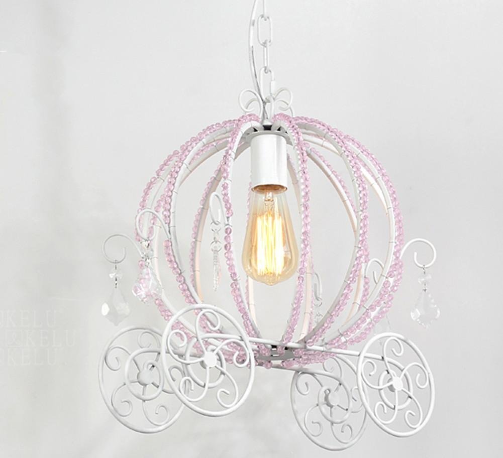 Dmmss Iron Crystal Children S Room Chandelier Girl Crystal