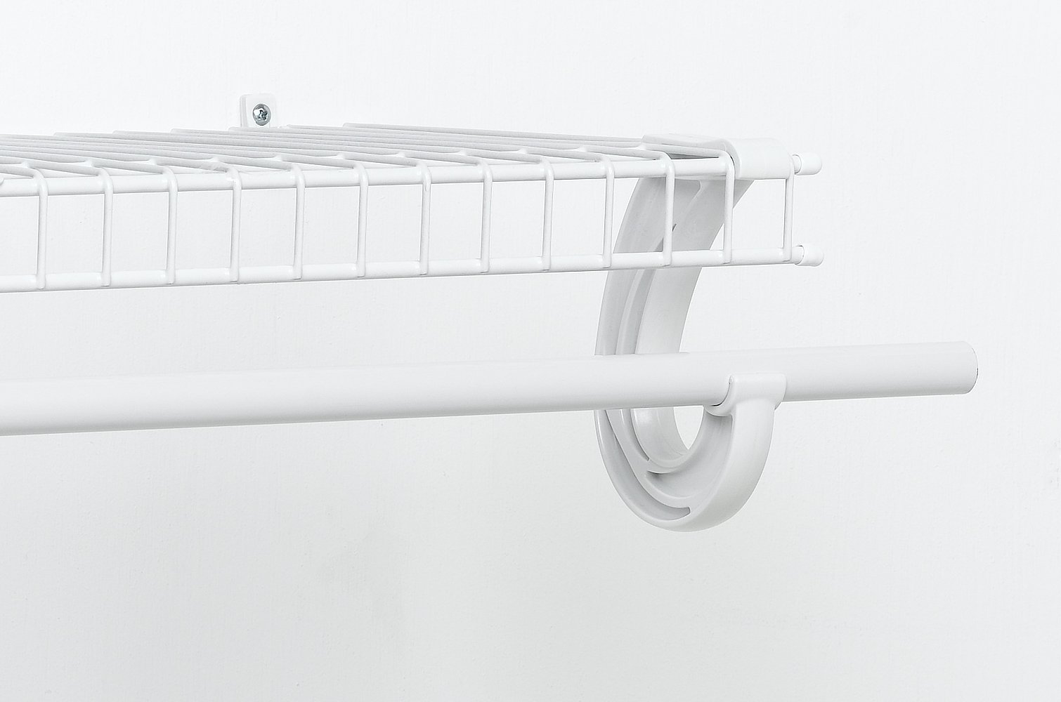 Photo 1 of ClosetMaid 5629 Support for SuperSlide Hanging Bar, White