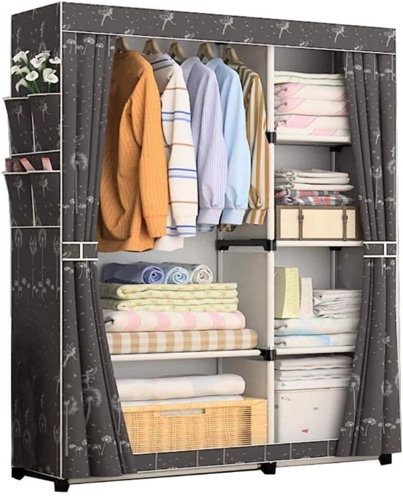 DXYSS Portable Combination Armoire Storage Closet Portable
