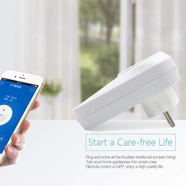 S20 Telfono Wifi Mando a distancia inalmbrico Smart Home Socket de alimentacin EU US UK Para Sonoff