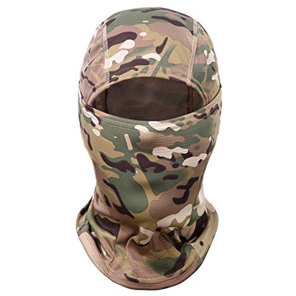 Yongbest Balaclava,Camouflage Full Face Mask Breathable Windproof Hood