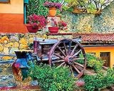 Colorful Courtyard Jigsaw Puzzle