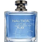 Nautica Voyage N-83 - Fresh Ocean, Masculine Scent - Notes of Spearmint, Citrus and Cardamom, 100ml