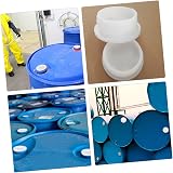iplusmile 20x Plastic Drum Bung Plugs Threaded Lid Caps for Oil Barrels 7.5cm view 7