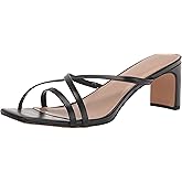 The Drop Women's Amelie Strappy Square Toe Heeled Sandal