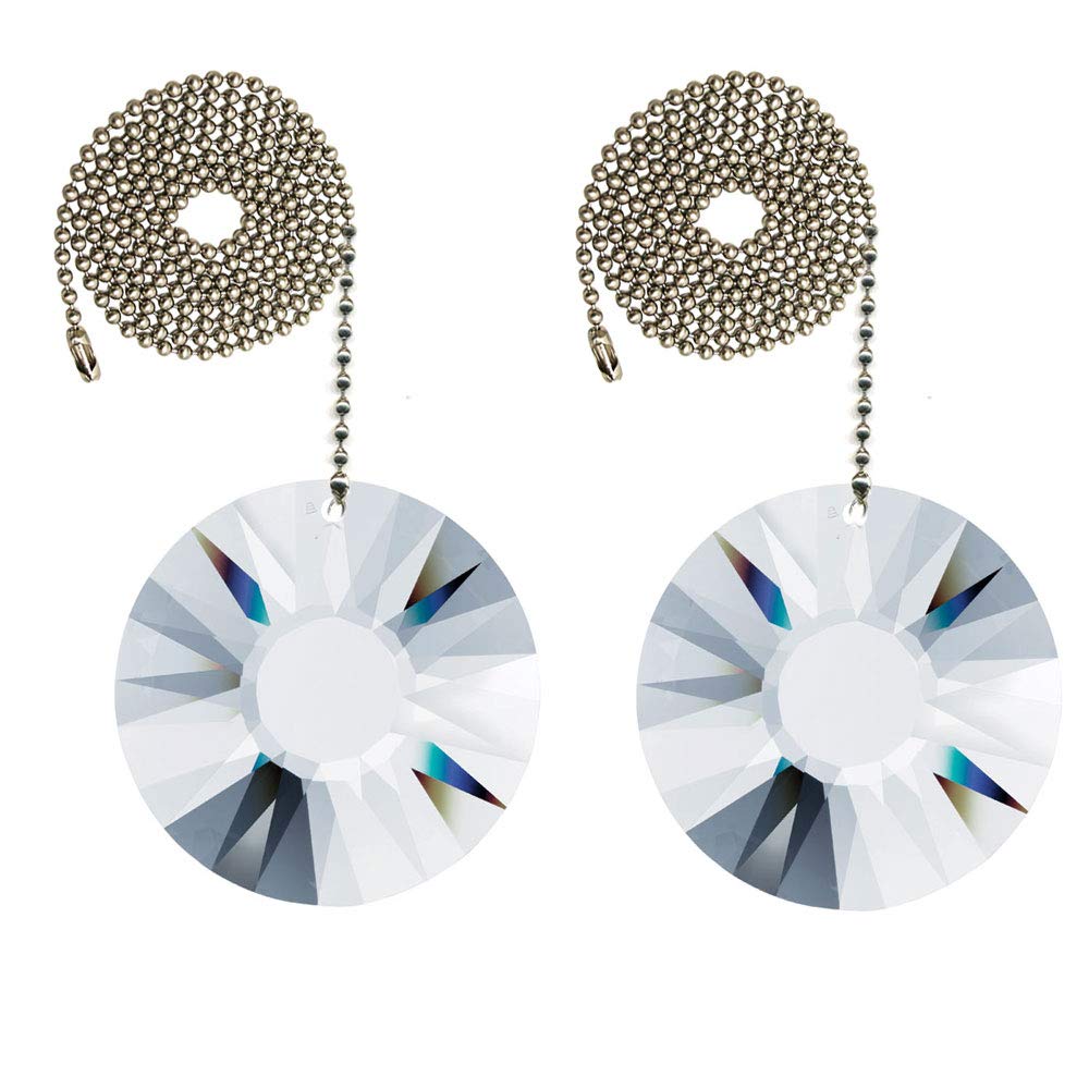 Crystalplace Ceiling Fan Pull Chain 30mm Swarovski Strass Aurora