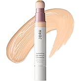 JOAH Perfect Complexion Under Eye Concealer and Hydrating Serum, Korean Makeup for Dark Circles and Puffiness, Peptide Serum with Medium Coverage, Cushion Tip Applicator
