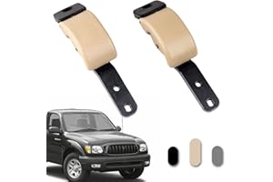 Covnikyer Rear Quarter Window Latch Compatible for Toyota Hilux 1997-2004 Tacoma 2000-2004 Replacement Back Window Lock Latch Catch 62910-35032 - 2 PCS Brown