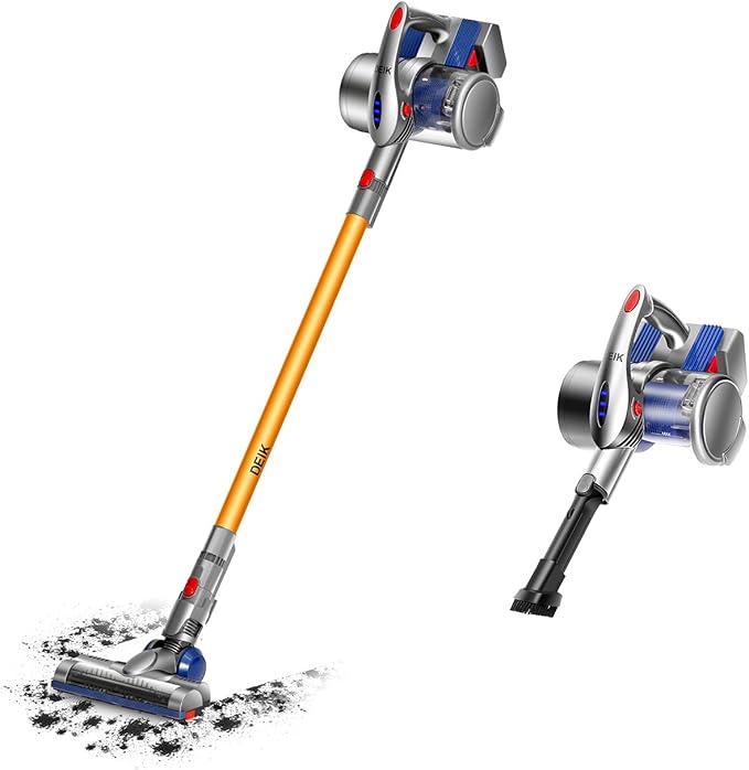 Deik Cordless Vacuum, 2 in 1 Vacuum Cleaner, Cordless