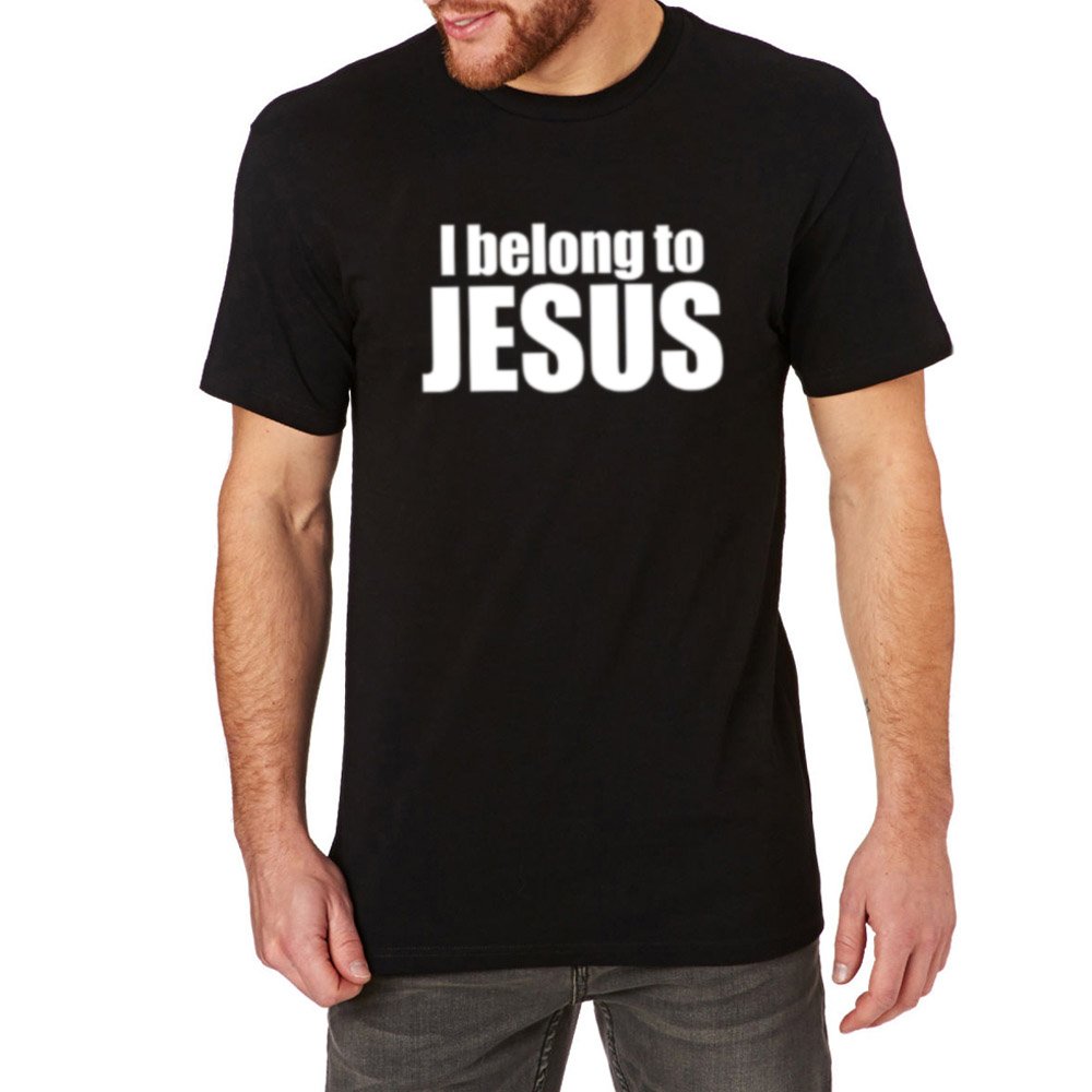 S I Belong To Jesus T Shirts Christ Religion Catholic Christian Faith