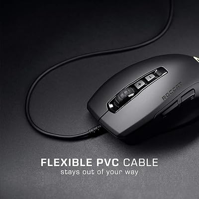 Buy Roccat Roc 11 730 Kone Pure Ultra Light Ergonomic Gaming Mouse Dpi Optical Sensor Rgb Lighting Ultra Light Black Online In Kazakhstan B0gm38lq