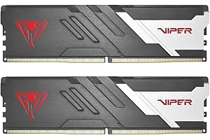 Patriot Viper Venom DDR5 RAM 32GB (2X16GB) 6000MHz CL30 1.35v UDIMM Desktop Gaming Memory Kit Compatible with Intel XMP/AMD E