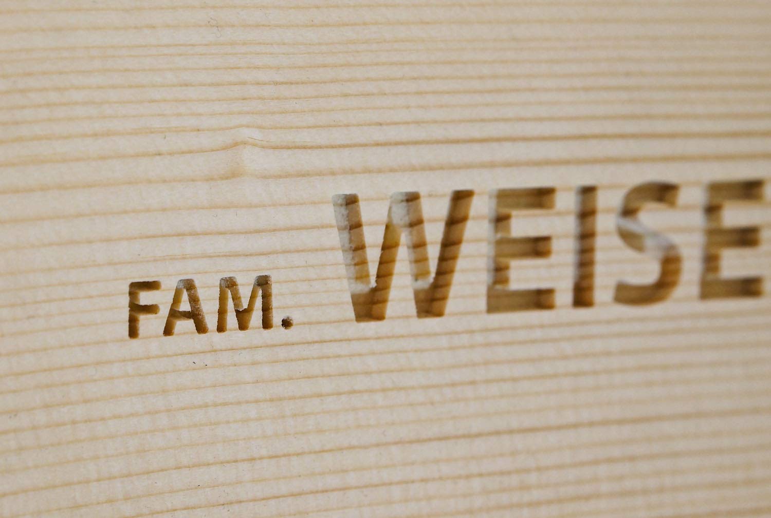 Schlichtes Namensschild Holz Mit Gravur Namensschild Haustur